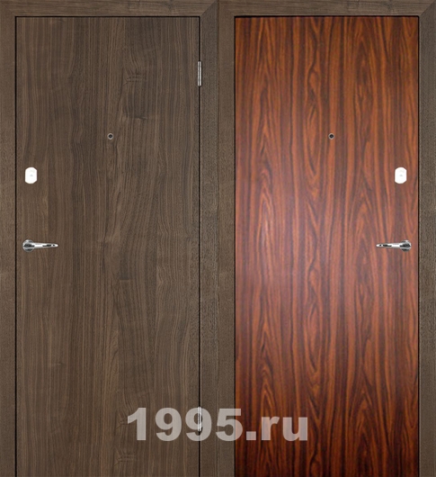 Металлические офисные двери с ламинатом